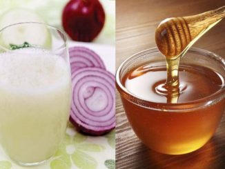 Onion juice and honey for hair